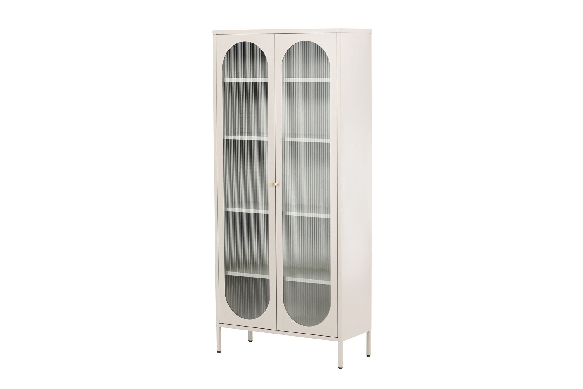 Askim Vitrinskåp, Beige