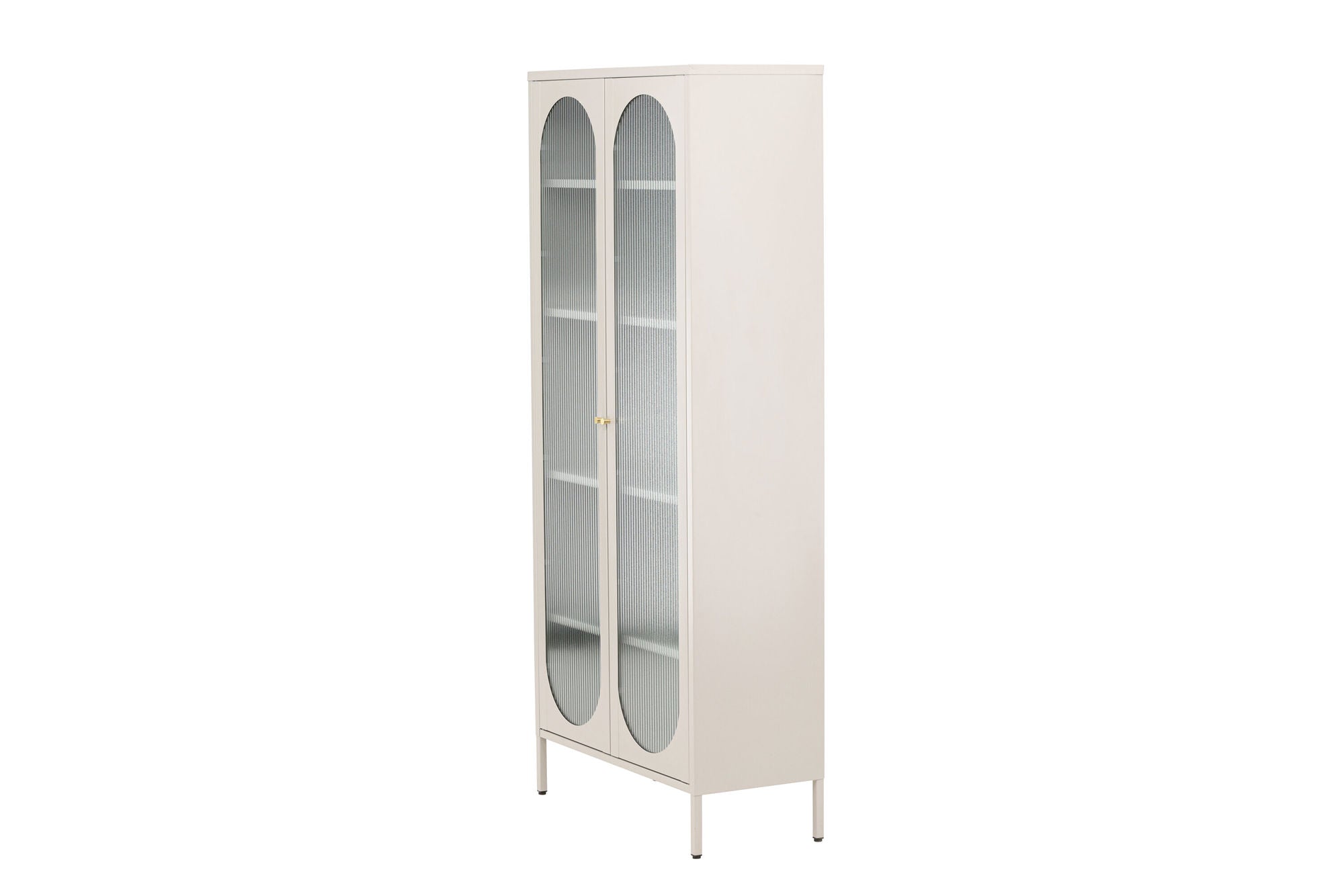 Askim Vitrinskåp, Beige