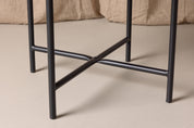 Stella Matstol Sammet Svart, 2-Pack
