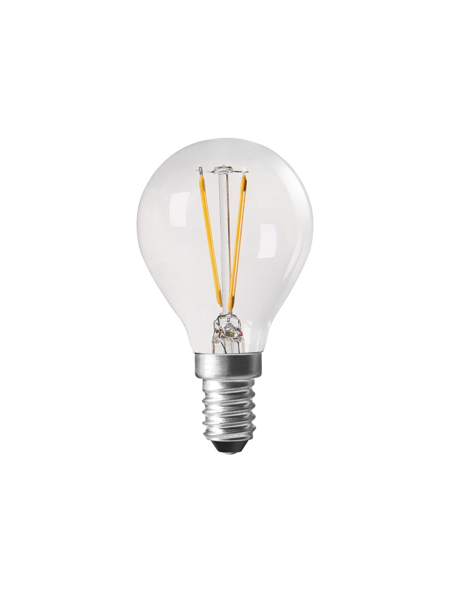 Shine LED Filament Klot Clear E14
