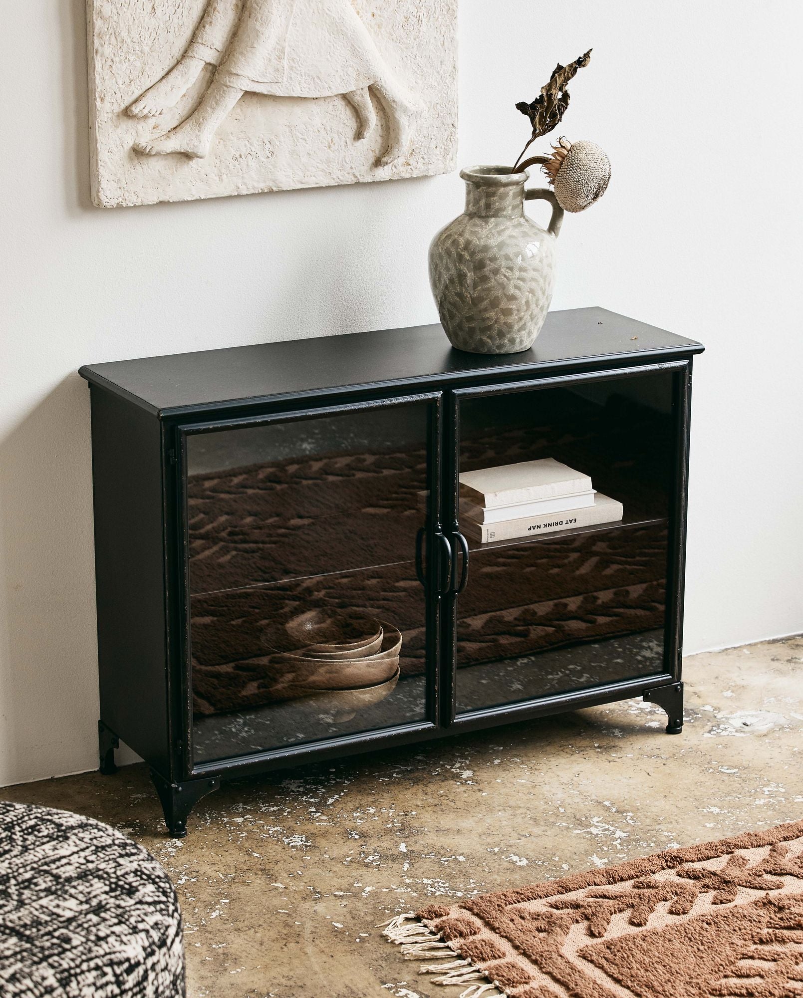 DOWNTOWN Sideboard, Svart