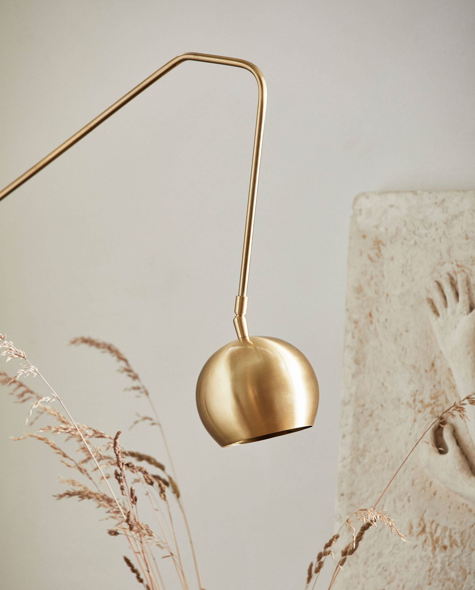 ATHENE Vägglampa, Guld