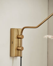ATHENE Vägglampa, Guld