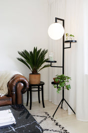 Golvlampa Astoria Svart