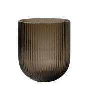 SIMPLE Stripe Vas Medium, Brun