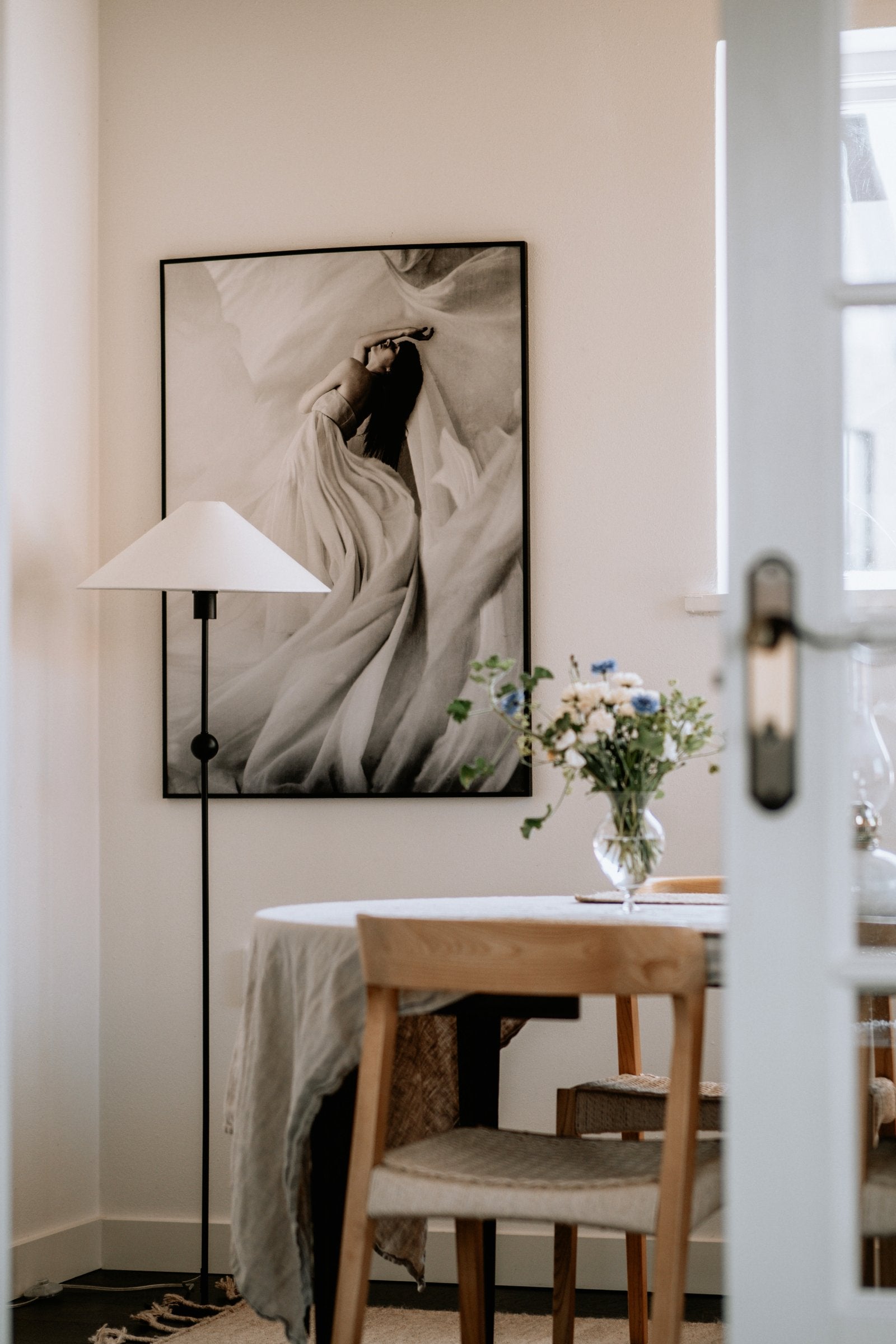 Lampskärm Olivia 45 Vit