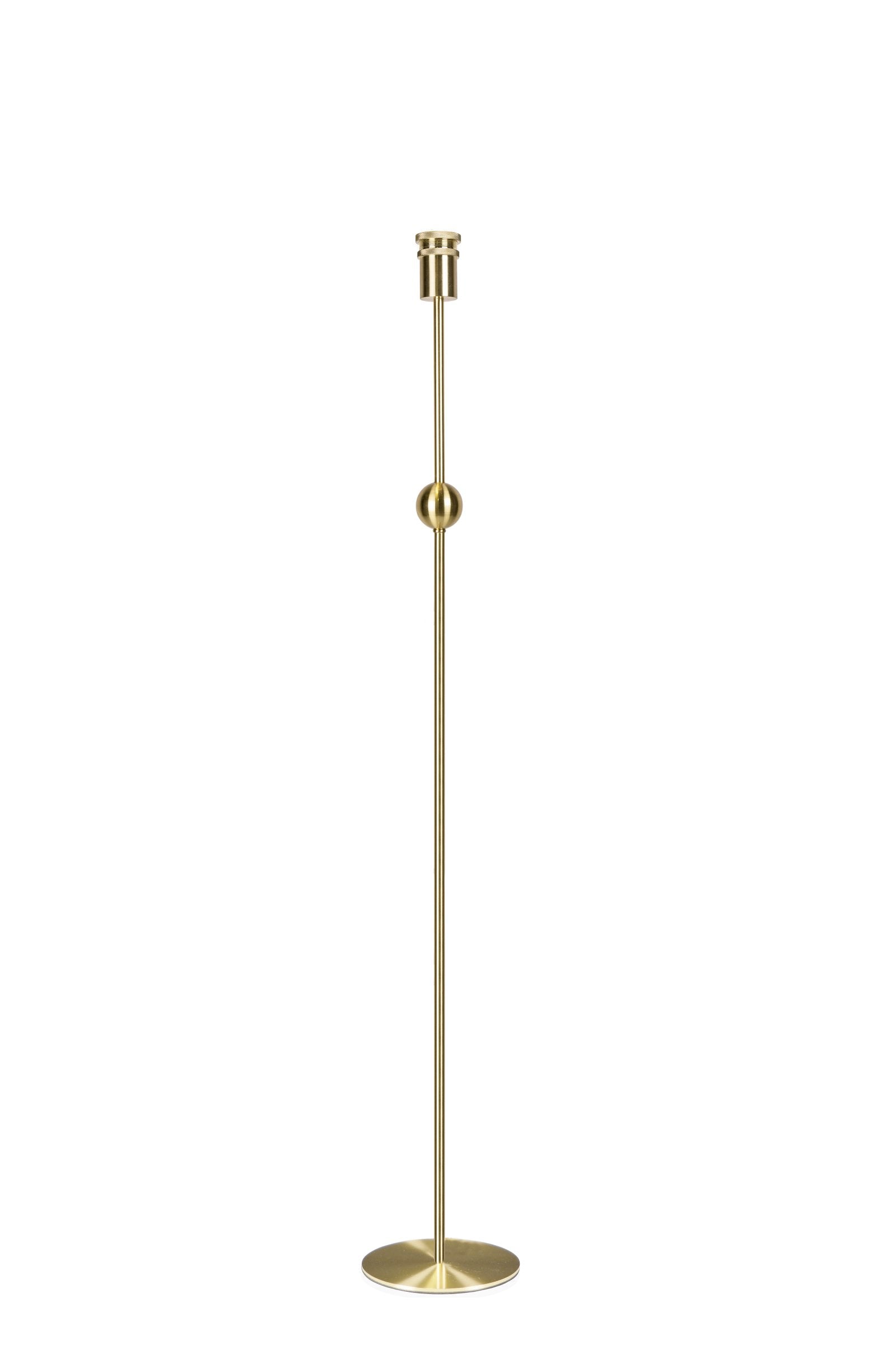 Golvlampa Astrid Borstad Mässing
