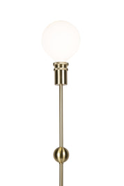 Golvlampa Astrid Borstad Mässing