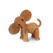 Ella Elefant Baby Dekoration, Ek/Lönn