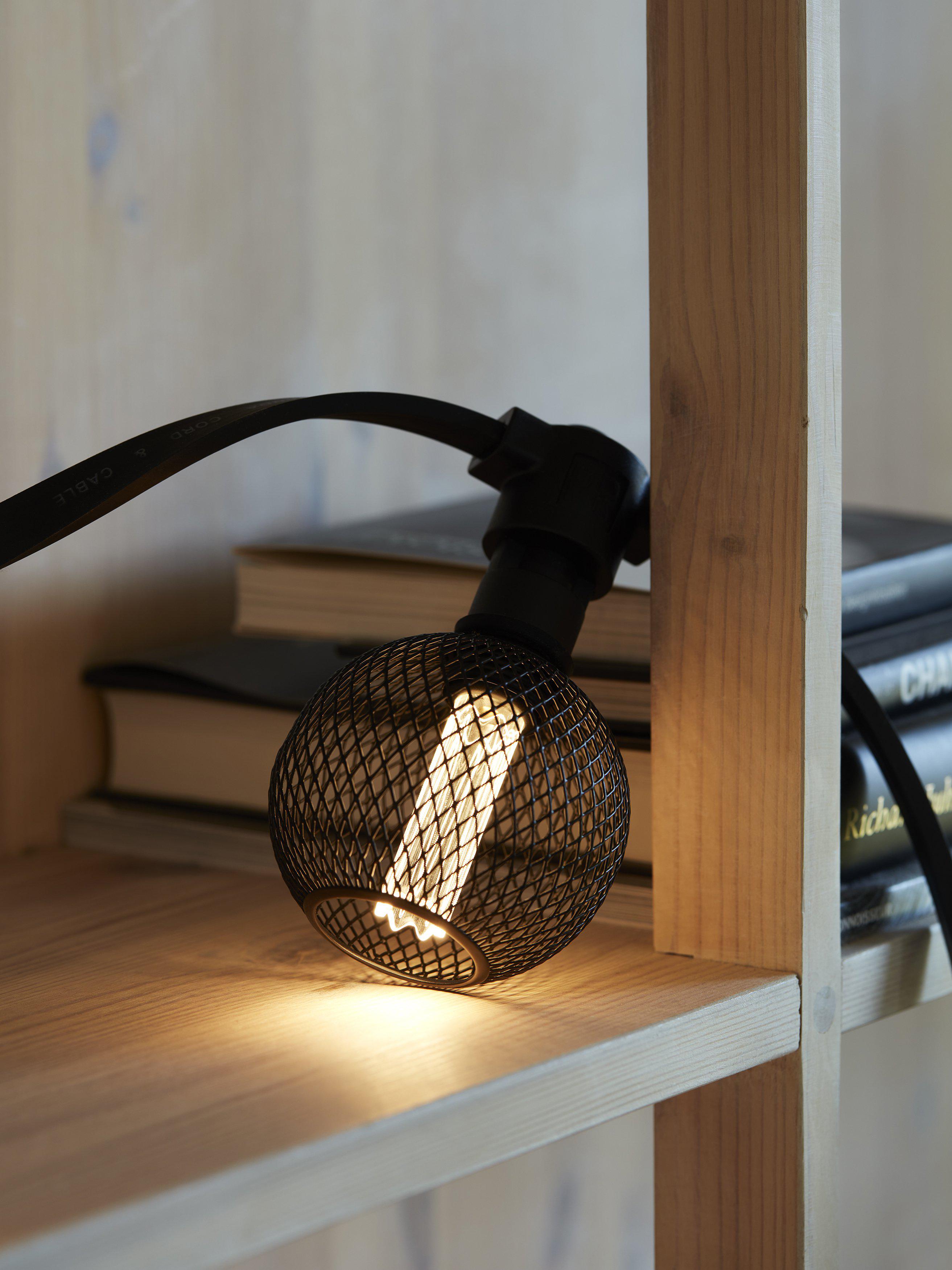 Grid LED E14 Svart, 8cm