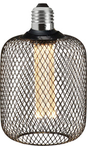 Grid LED Svart, 10cm