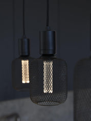 Grid LED Svart, 10cm