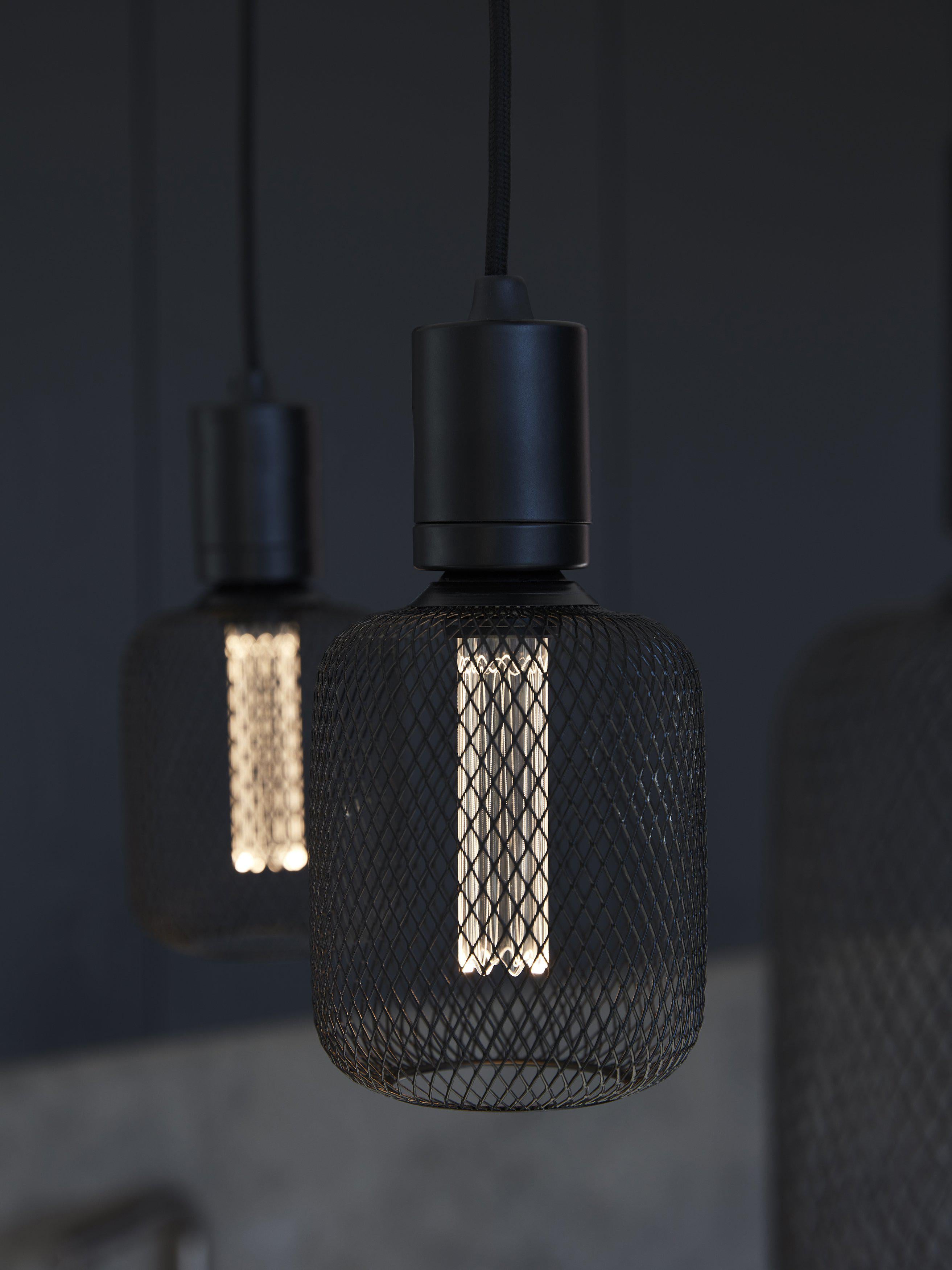 Grid LED Svart, 10cm