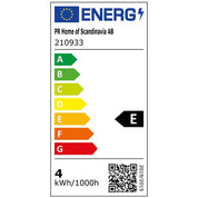 G9 LED lampa, 3-step 4W, 3000K