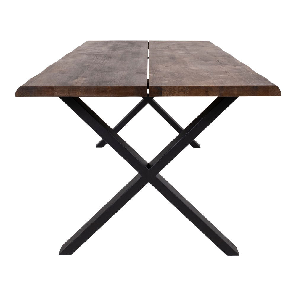 Toulon matbord 200x95, Brun