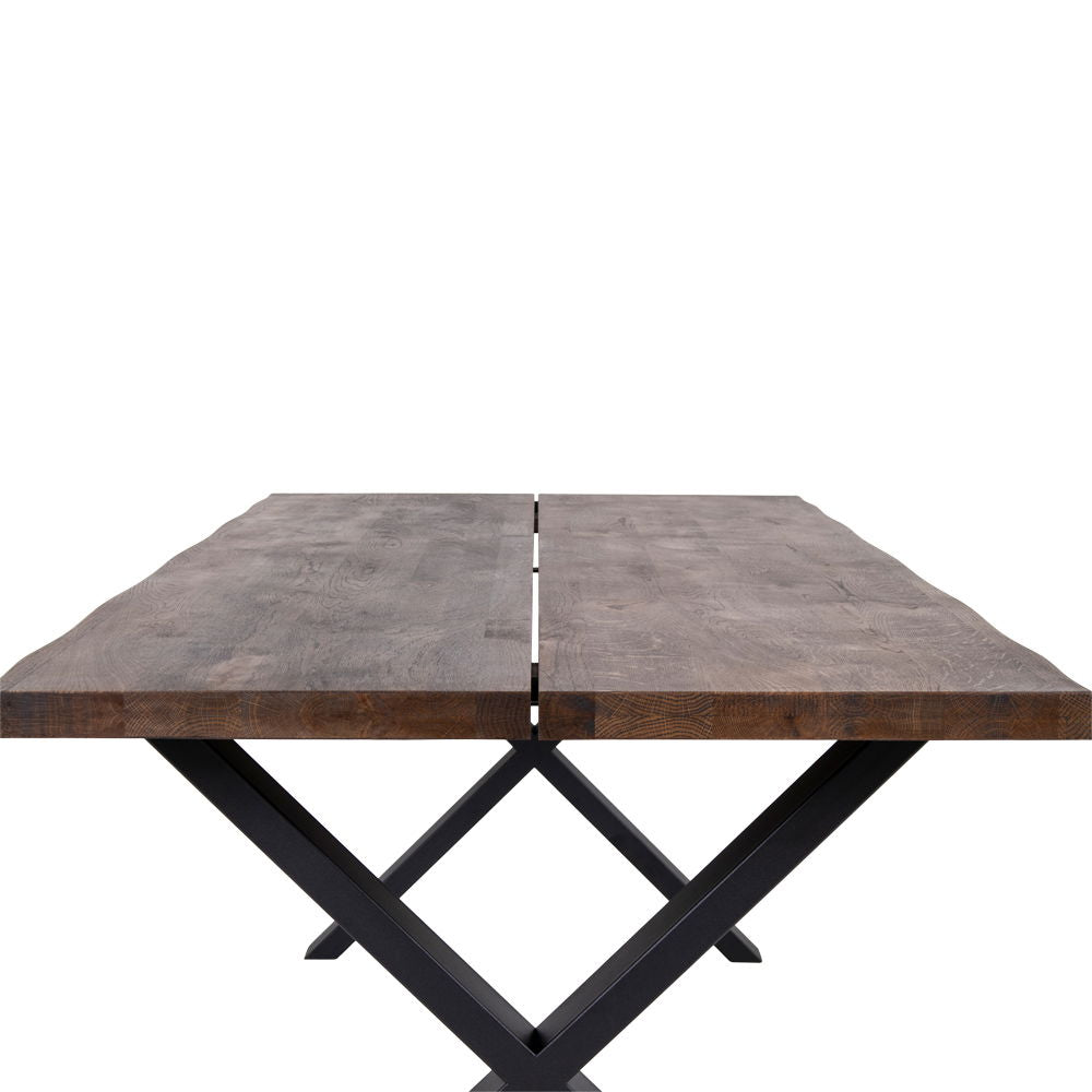 Toulon matbord 200x95, Brun