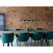 Toulon matbord 300x100, Smoked