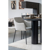 Tirano matbord 220x100, Svart