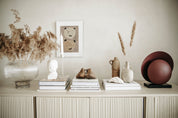 Bordslampa Orbit Maroon