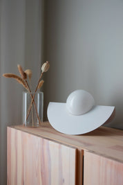 Bordslampa Roccia Vit