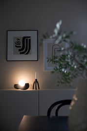 Bordslampa Roccia Svart