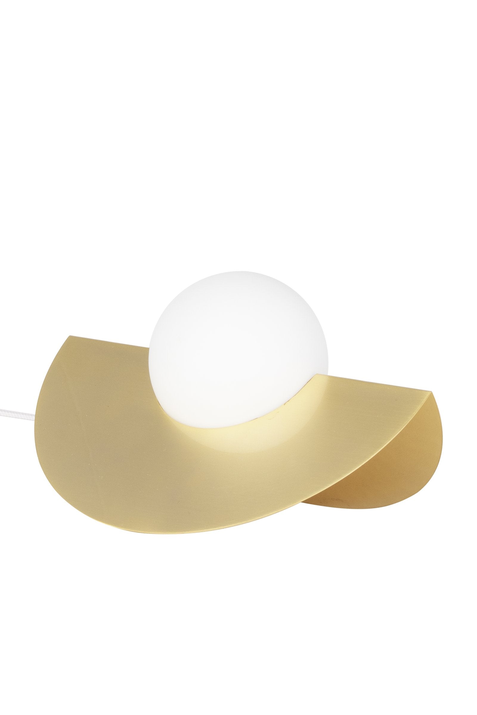 Bordslampa Roccia Borstad Mässing