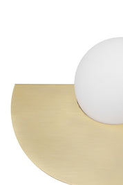 Bordslampa Roccia Borstad Mässing