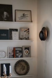 Vägglampa Orbit Svart