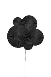 Vägglampa Omega Svart