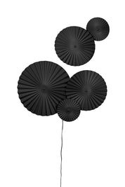 Vägglampa Omega Svart