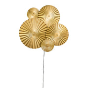 Vägglampa Omega Guld