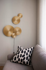 Vägglampa Omega Guld