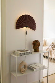 Vägglampa Zen 50 Maroon