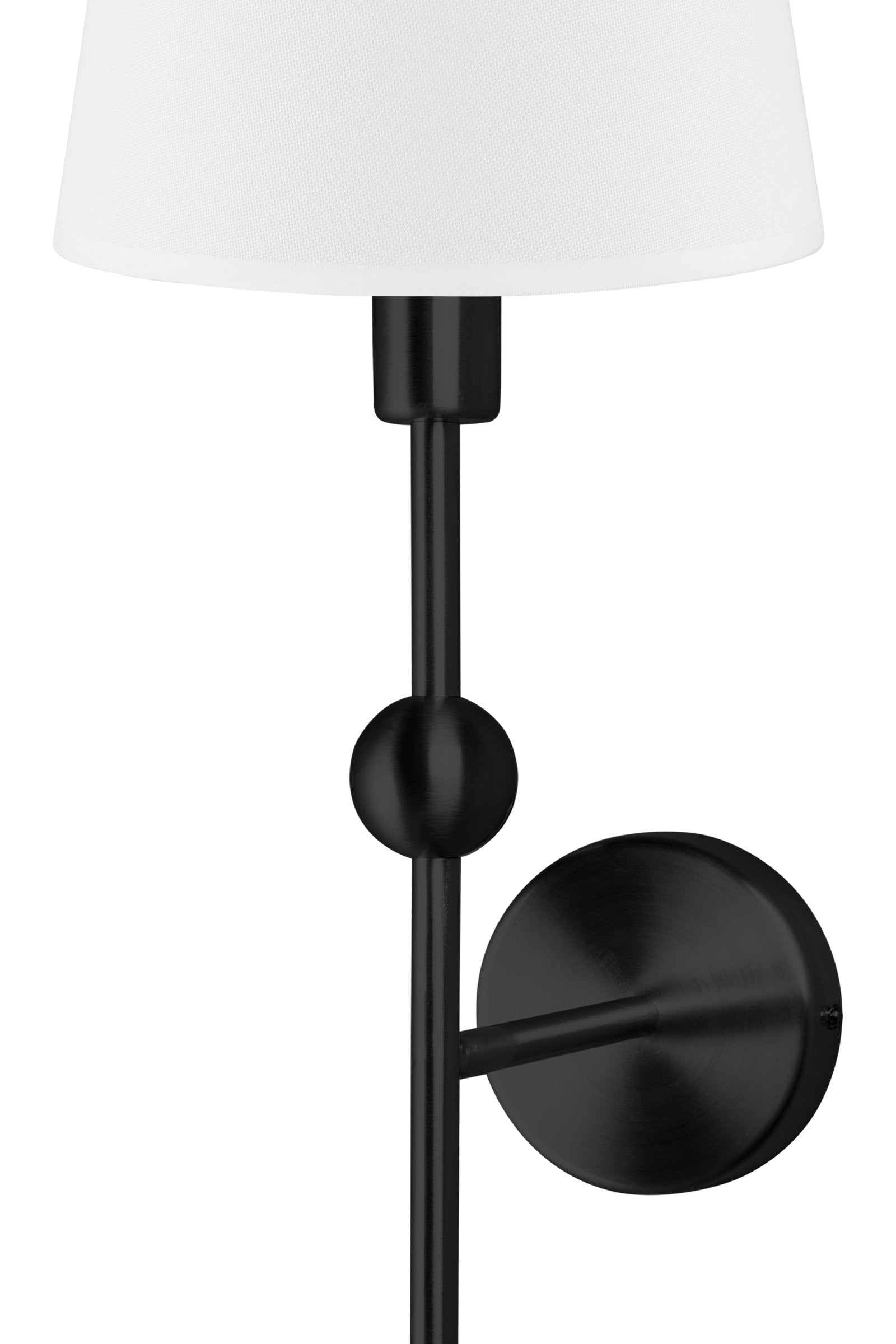 Vägglampa Astrid Svart