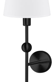 Vägglampa Astrid Svart