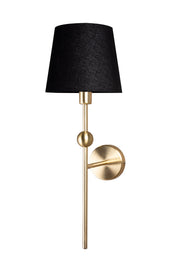 Vägglampa Astrid Borstad Mässing