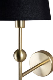 Vägglampa Astrid Borstad Mässing