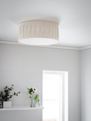 Plafond Plissé Stygn Offwhite 45cm