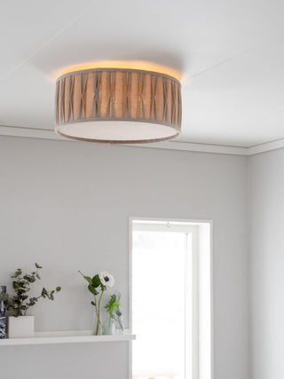 Plafond Plissé Stygn Natur 45cm