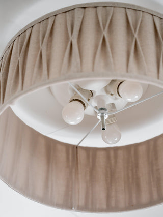 Plafond Plissé Stygn Natur 45cm