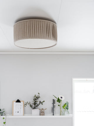 Plafond Plissé Natur 45cm