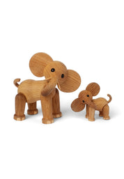 Ella Elefant Baby Dekoration, Ek/Lönn