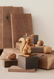 Peanut Ekorrunge Trädekoration 8,5 cm Ek