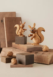 Peanut Ekorrunge Trädekoration 8,5 cm Ek