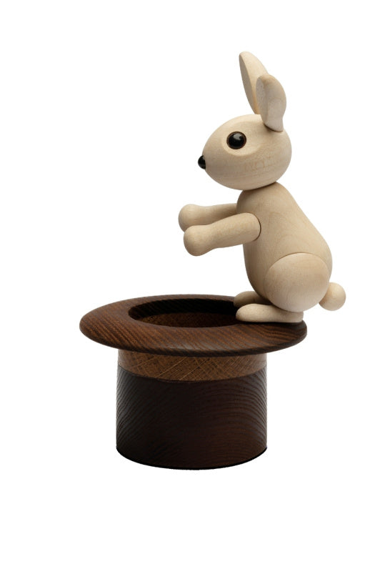 The Magic Hat Kanin Trädekoration 9,5 cm Lönn