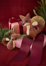 Foxy Räv Dekoration, Mahogny