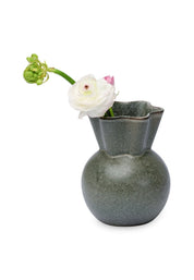 Vas Eva Stæhr-Nielsen 14 cm, Mossgrön