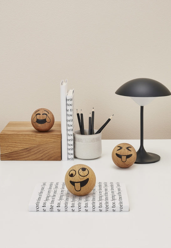Emojiboll Silly 7 cm Ek