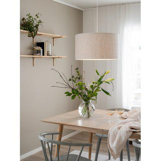 Sara Taklampa Linne Ljus Beige 55cm