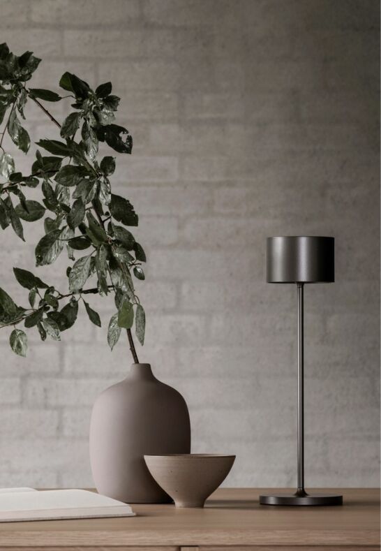 Farol Bordslampa Portabel,  Gunmetal
